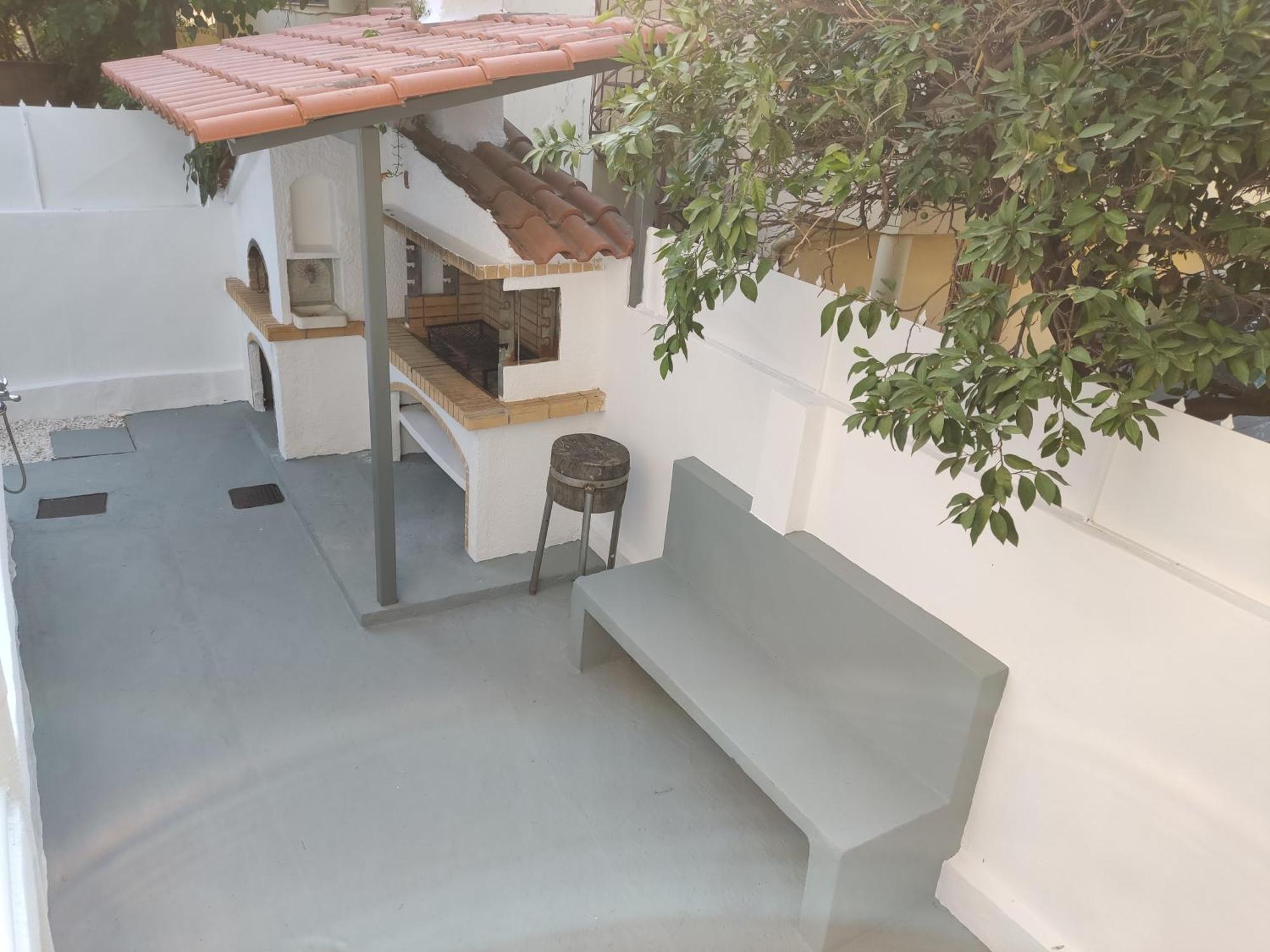 Вилла Seaside House In Неа-Макри Экстерьер фото