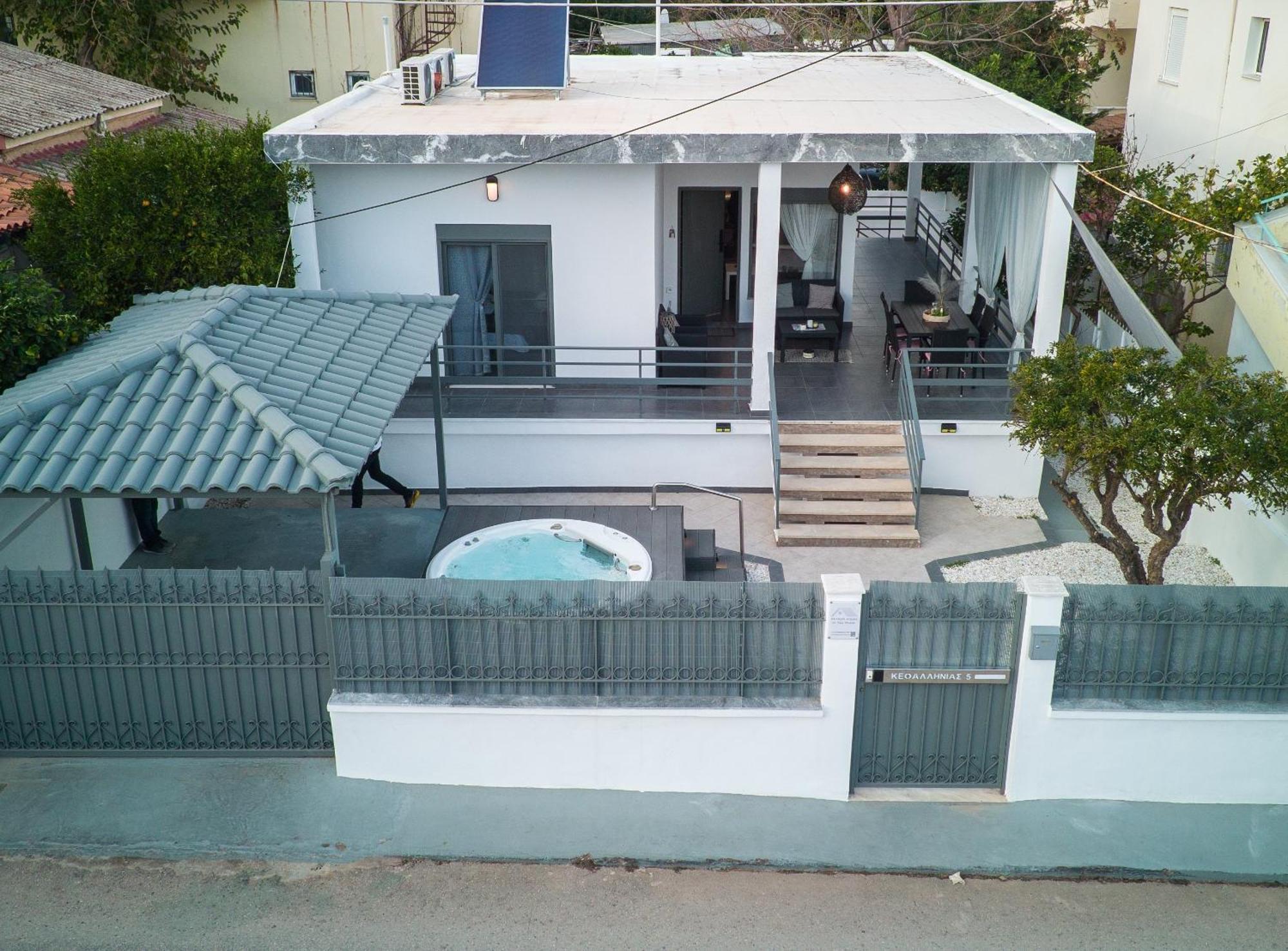 Вилла Seaside House In Неа-Макри Экстерьер фото